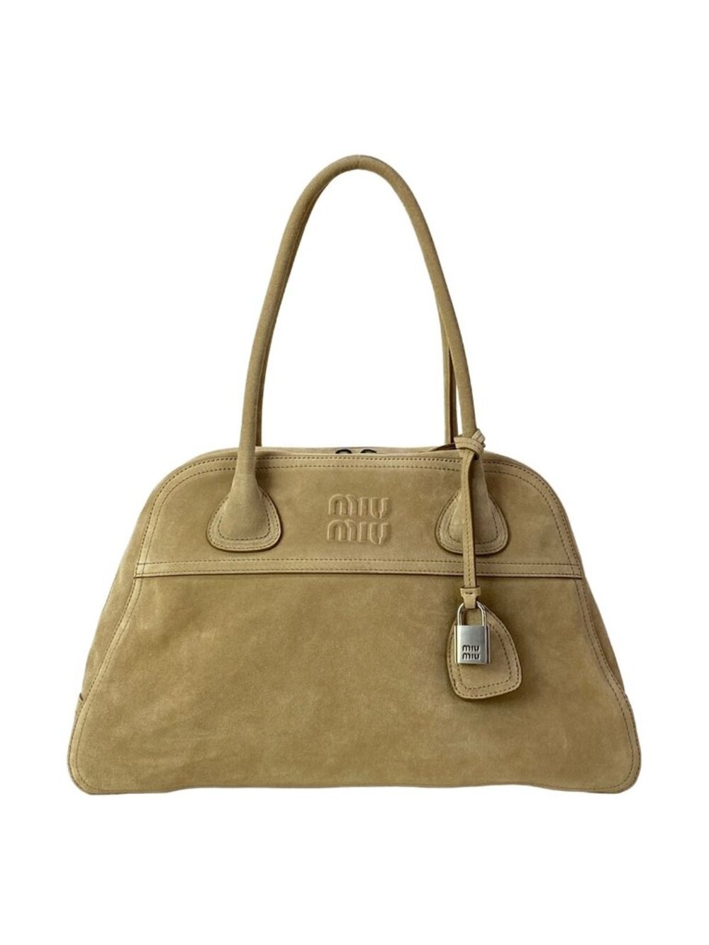 Miu Miu Shoulder Bag Vivant Light Brown